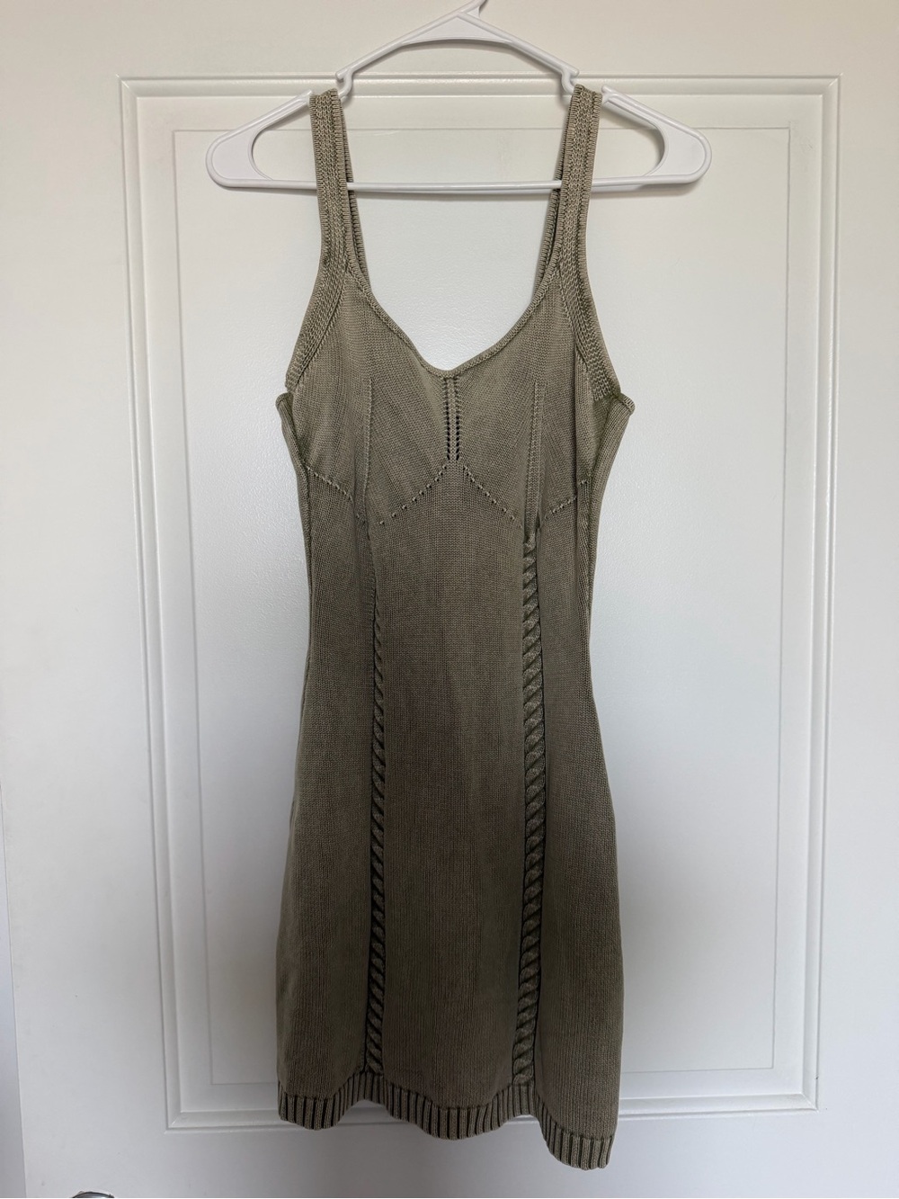 Promesa Green Bodycon Knit Dress